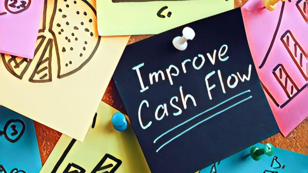 7 Financial Parenting Ways improve cash flow post-it note push pin