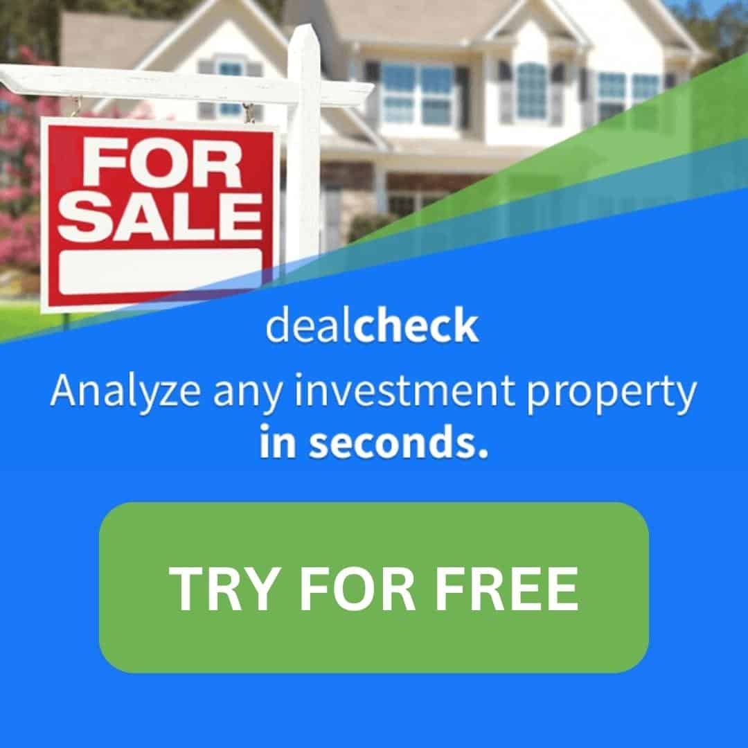 Deal Check real estate investment analyzer