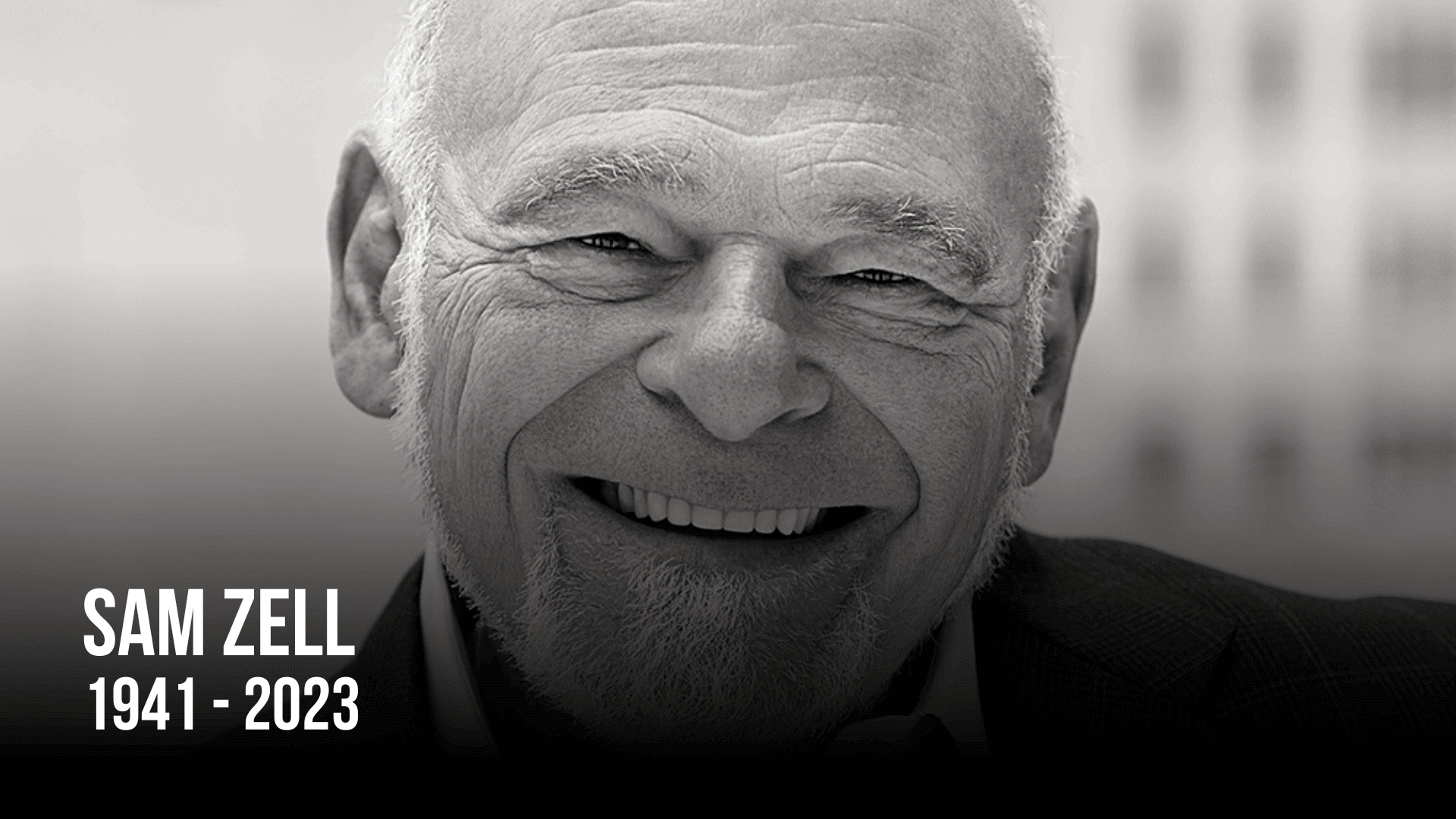The Grave Dancer's Final Tango: Life of Real Estate Titan Sam Zell - black and white grayscale photo of Sam Zell, RIP Sam Zell 1941-2023