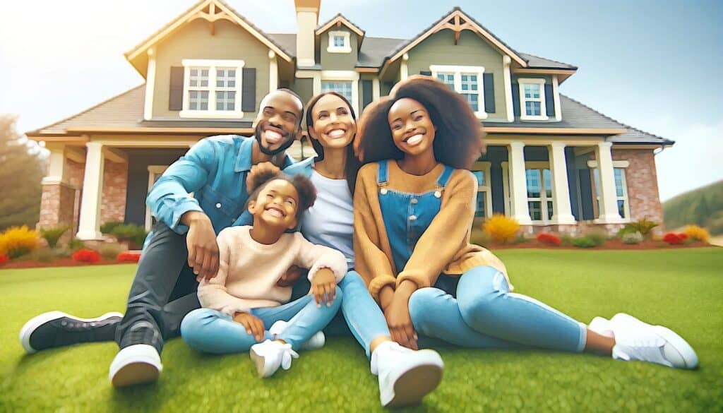 Spring Into Real Estate Investing (5 Fresh Strategies for Beginners to Get Started 2024) - black family