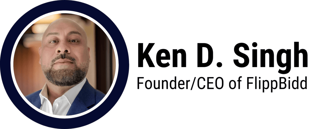 Visionary Proptech Networking Innovator (Ken D. Singh: Mastermind Behind FlippBidd)
