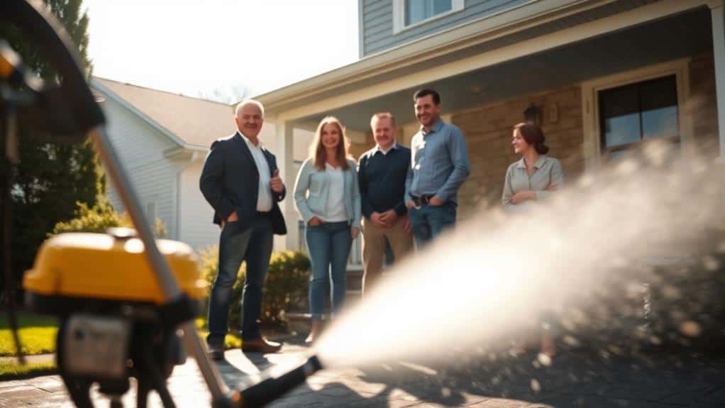 power washing enhances rental appeal