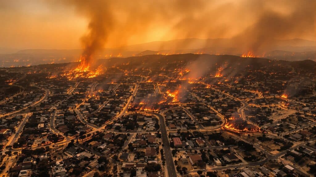 California's Catastrophic Unyielding Furnace Creates Harrowing Real Estate Horror - California Palisades fires still linger.