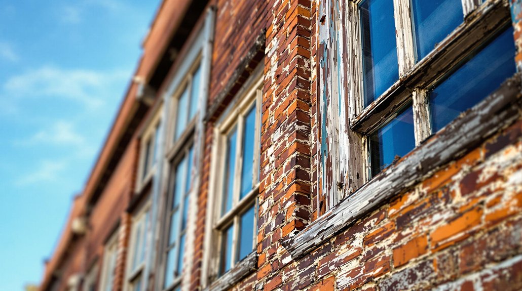 old windows deter renters