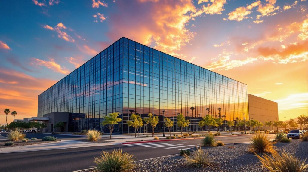 large data center building in Phoenix, Arizona