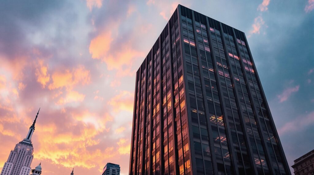 vacant Manhattan office building
