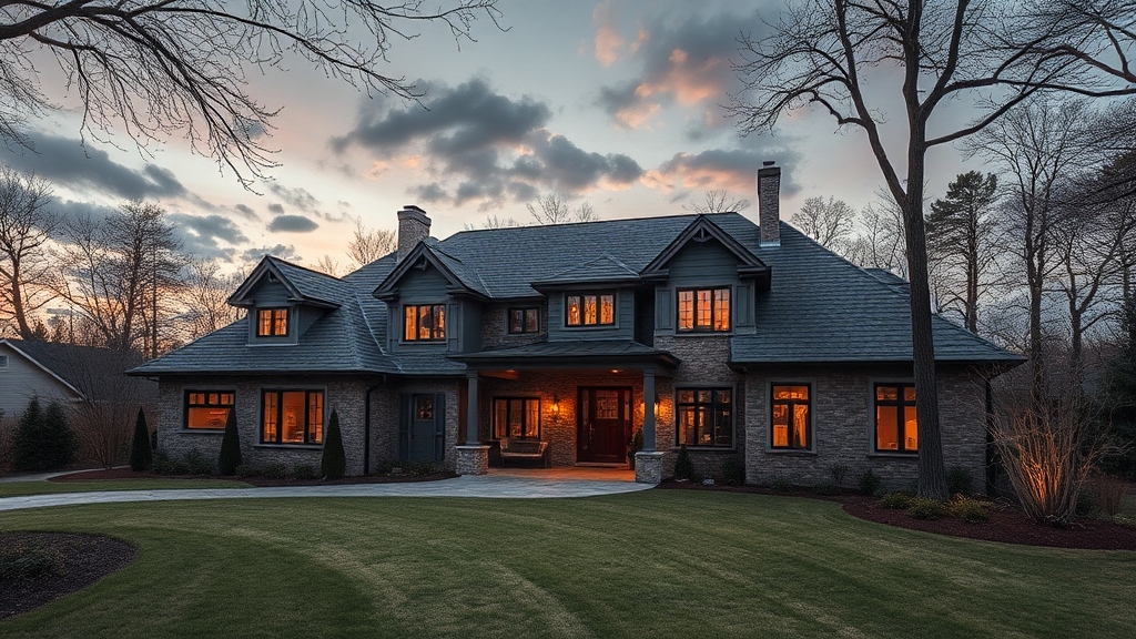 private lakefront home listing