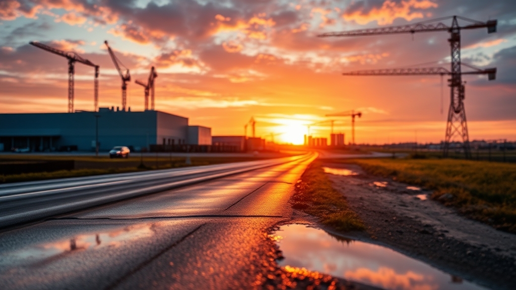 industrial growth raises land prices