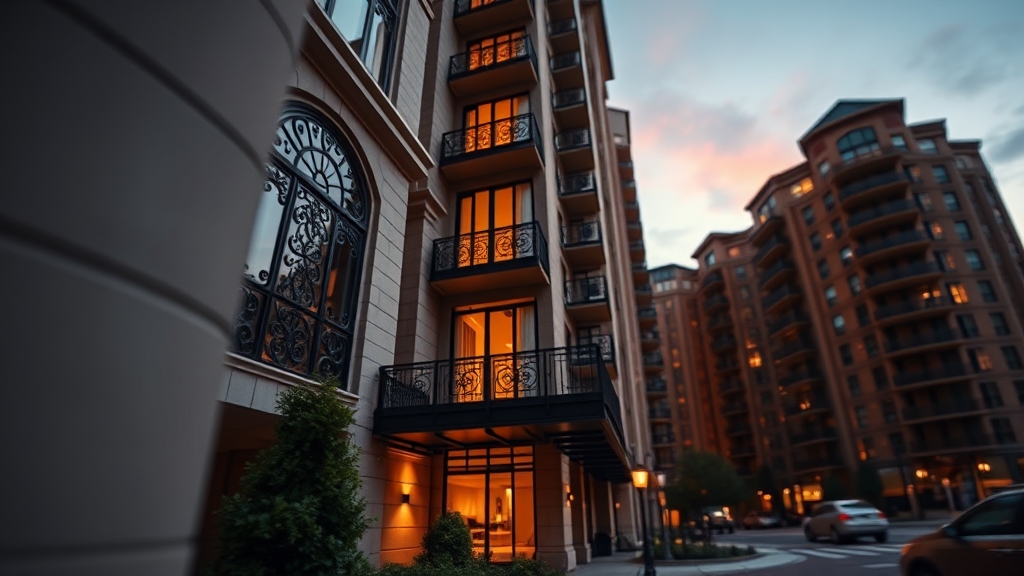 luxury apartment complex sold