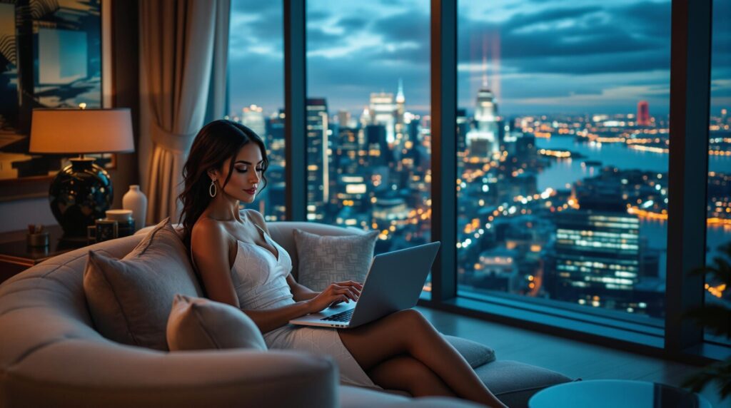 a woman in the group of She-Elites in luxury real estate investing