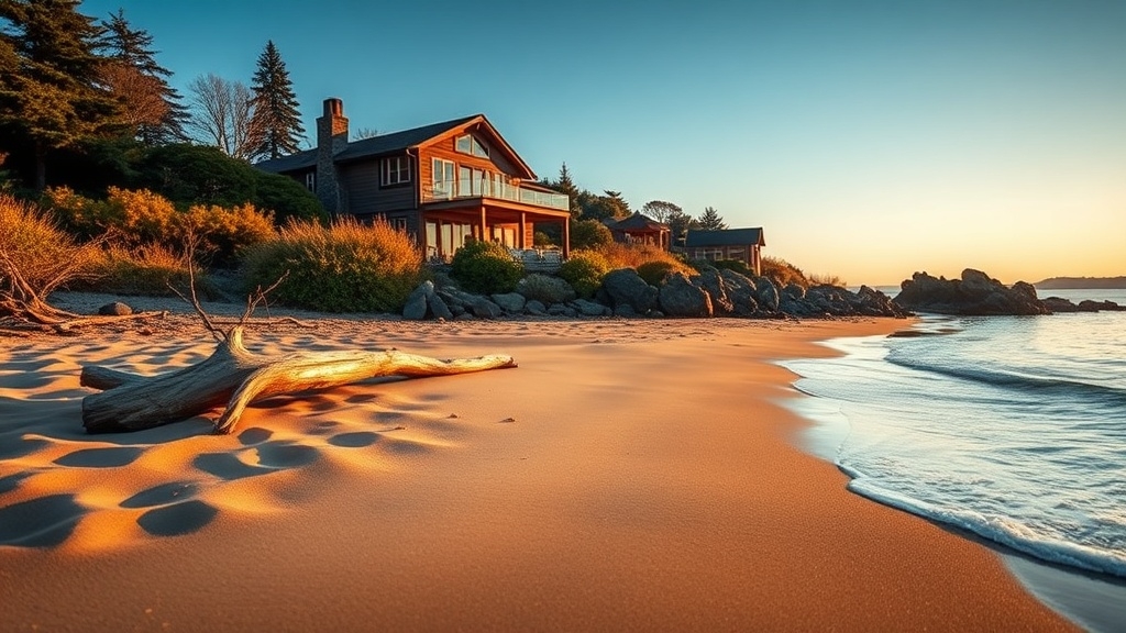 2 9m private beach property