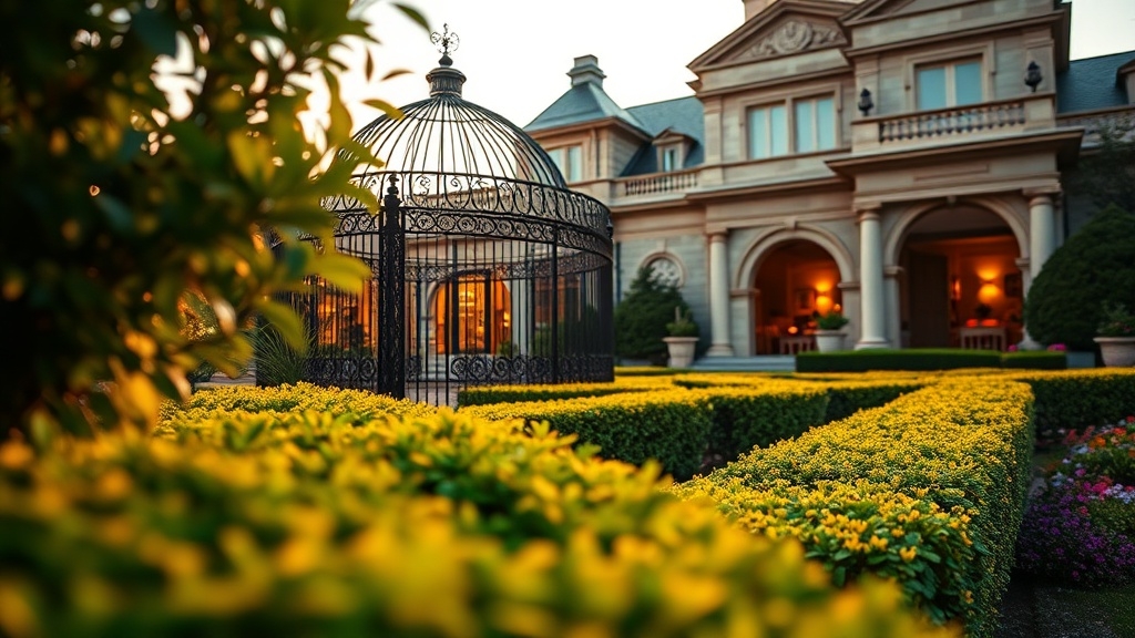 luxury estate with amenities