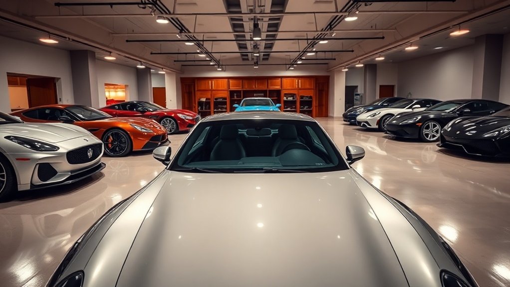 luxury home with garage