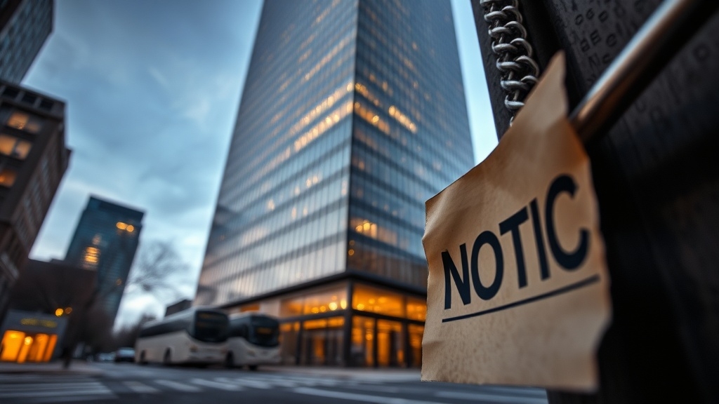 dallas skyscraper facing foreclosure