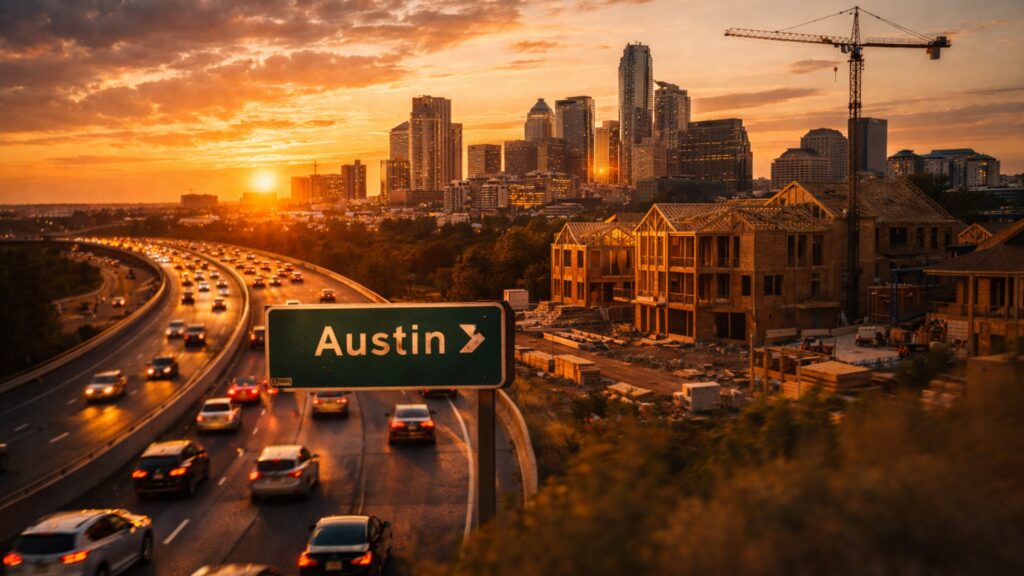 New Austin housing developments in Williamson County struggle to keep pace with the 2026 influx of Texas-based migrants.