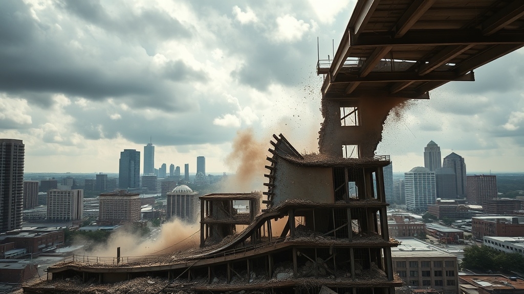 greenville tower demolition cancels