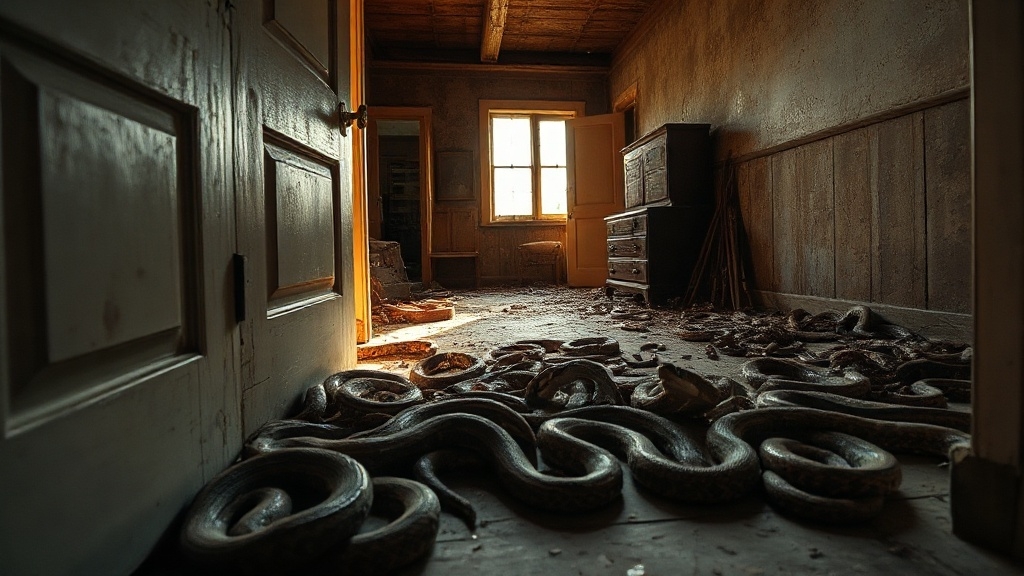 arkansas house infested with snakes