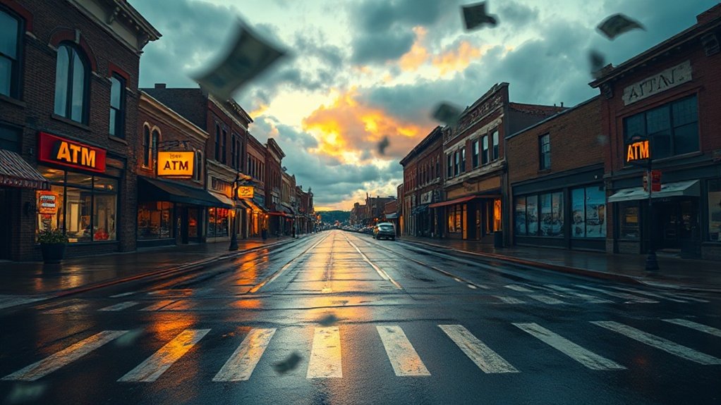 small town streets fueling profits