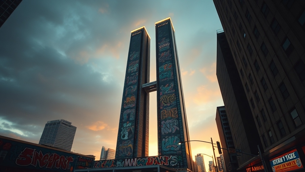 graffiti towers redevelopment plans unveiled