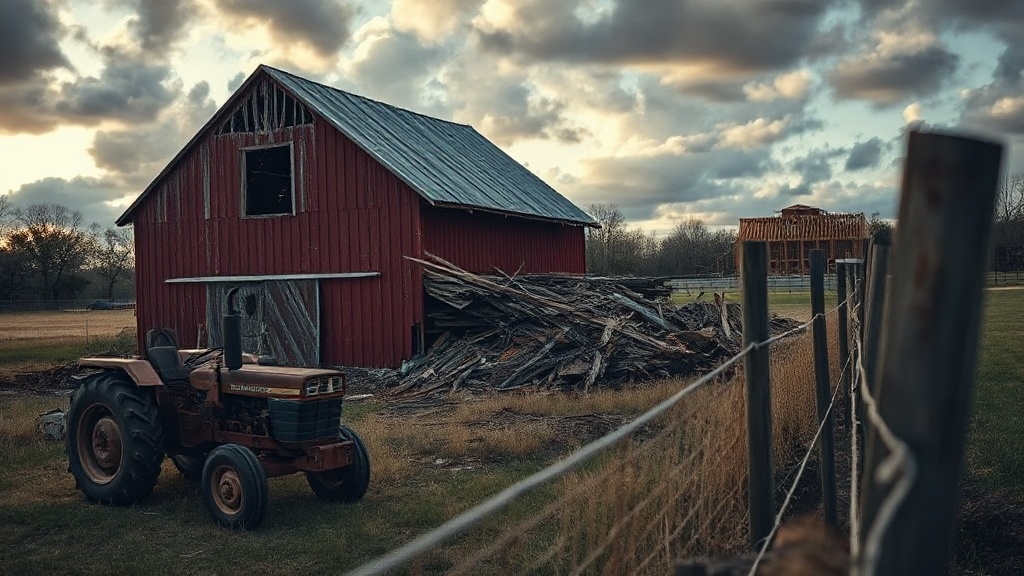 new jersey farm demolished