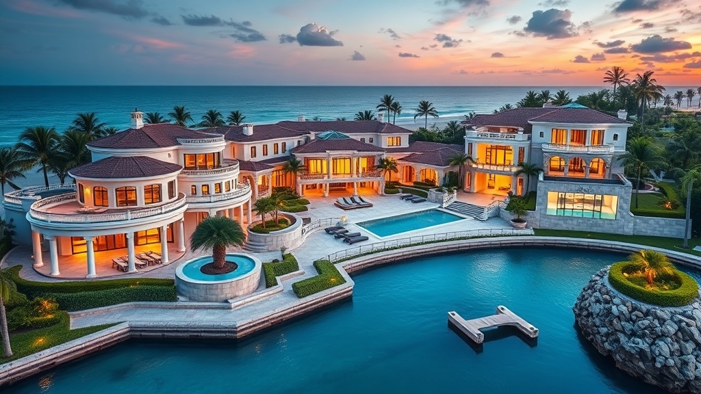 palm beach estate sells 136m