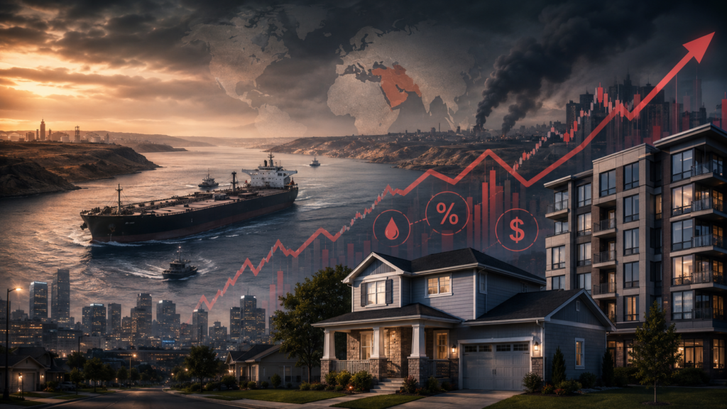 Trump Gaza Middle East instability threatens to push energy prices, inflation, and borrowing costs deeper into the calculations of U.S. property investors.