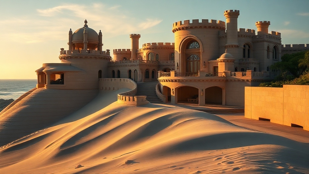 san diego sandcastle mansion